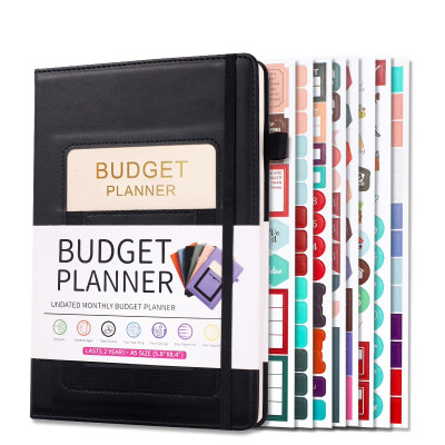 Блокнот Бюджет планер для Bullet Journal А5 Чорний 120 аркушів