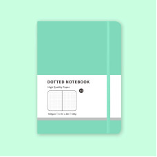 Блокнот Нефритово-Зелений в крапку (Dotted Notebook) формата А5 202 мм × 142 мм Блокнот Нефритово-Зелений в крапку (Dotted Notebook) формата А5 202 мм × 142 мм