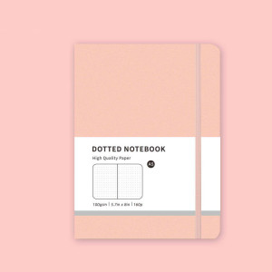 Блокнот Рожевий в крапку (Dotted Notebook) формата А5 202 мм × 142 мм