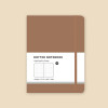 Блокнот Кавово-Коричневий в крапку (Dotted Notebook) формата А5 202 мм × 142 мм