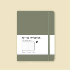 Блокнот Сутінково-Сірий в крапку (Dotted Notebook) формата А5 202 мм × 142 мм