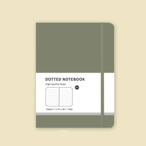 Блокнот Сутінково-Сірий в крапку (Dotted Notebook) формата А5 202 мм × 142 мм Блокнот Сутінково-Сірий в крапку (Dotted Notebook) формата А5 202 мм × 142 мм
