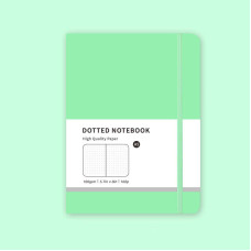 Блокнот Трав'янисто-Зелений в крапку (Dotted Notebook) формата А5 202 мм × 142 мм Блокнот Трав'янисто-Зелений в крапку (Dotted Notebook) формата А5 202 мм × 142 мм