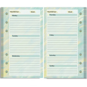 Планер Month&Year calendar з розкладом на тиждень 54 аркуші