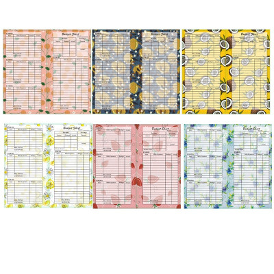 Планер Budget Sheet з фруктовим малюнком 12 аркушів
