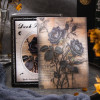 Набір декоративного паперу 4 види HAVE A GOOD DAY Retro Dark Handbook 115мм х 177мм 30 шт 