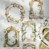 Набір казкових вирубок рамок 5 видів MO CARD 90 мм х 90 мм 10 шт