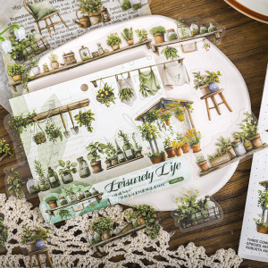 Набір наклейок для скрапбукінгу Comfortable living space 30 штук 110 х 45 мм