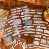 Наклейки із фразами Journaling Decoration 6 аркушів 150х100 мм