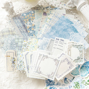 Набір стікерів та паперу для скрапбукінгу Floral Post Office Series A Dream of Flowers 100 елементів 135 х 165 мм Набір стікерів та паперу для скрапбукінгу Floral Post Office Series A Dream of Flowers 100 елементів 135 х 165 мм