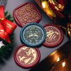 Сургучна печать "Сніжинки" 2,5 см