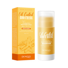 Очищувальна та заспокійлива глиняна маска-стік із куркумою Bioaqua Oil Control Soothing Turmeric Mud Mask Stick