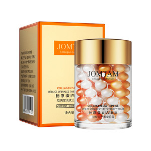 Крем для очей з колагеном та шістьма пептидами JOMTAM Collagen Six Peptide Eye Cream 60 г