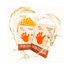  Маска рукавички для рук зволожуюча з медом BIOAQUA Hand Mask, 35 г