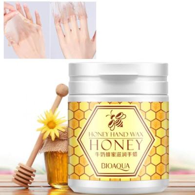 Плівка для рук з медом та молоком BIOAQUA Honey Hand Wax, 170 г