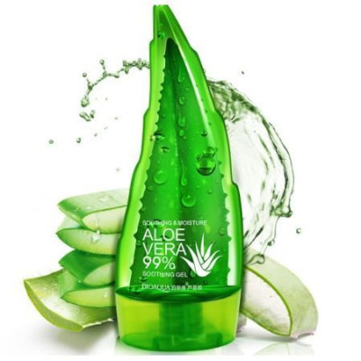 Гель Алое Віра для обличчя та тіла зволожуючий та заспокійливий BIOAQUA Aloe Vera 99%, 160 мл