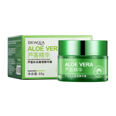  Крем для обличчя зволожуючий з алоє віра BIOAQUA Aloe Vera, 50 г