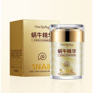 Антивіковий Крем для обличчя з муцином равлики One Spring Snail Moisturizing Cream 60 г