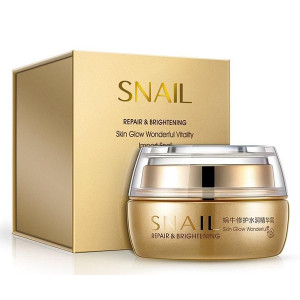  Крем для обличчя омолоджуючий з муцином равлики BIOAQUA Snail repair Hydrating Essence Cream 50 г
