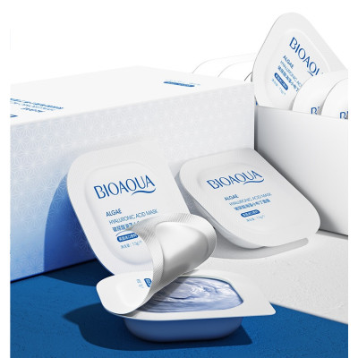 Маска, що омолоджує з морськими водоростями BIOAQUA Algae Hyaluronic Acid Mask 8*7,5 г