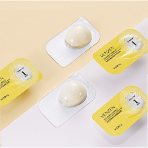 Нічна маска з екстрактом яєчного жовтка VENZEN Egg Collagen Peptides 8 шт*5 г