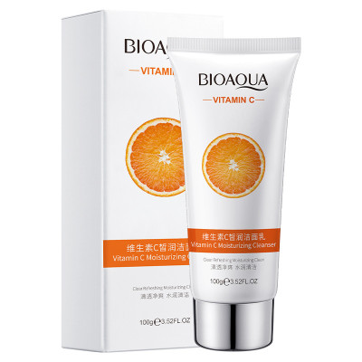 Пінка для вмивання з вітаміном C BIOAQUA Moisturizing Vitamin C Cleanser 100 мл