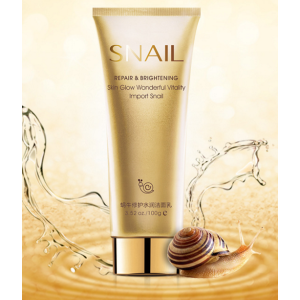 Пінка для вмивання з равликом антивікова BIOAQUA Skin Glow Wonderful Vitality 100 г