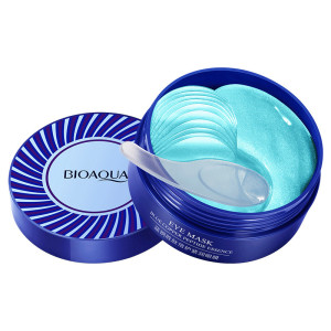 Патчі для очей гідрогелеві з пептидами блакитної міді BIOAQUA Blue Copper Peptide Essence 60 шт