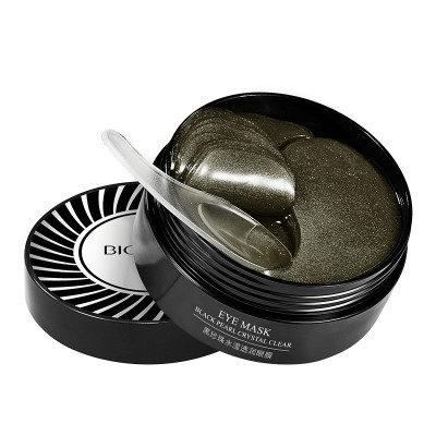 Патчі для очей гідрогелеві з екстрактом перлів BIOAQUA Black Pearl Crystal 60 шт
