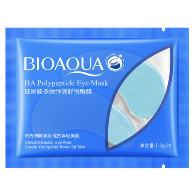 Патчі гідрогелеві для очей з гіалуроновою кислотою та пептидами BIOAQUA 7,5 г