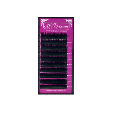  Вії 10 ліній вигин C, D товщина 0,20 MixCosmetic