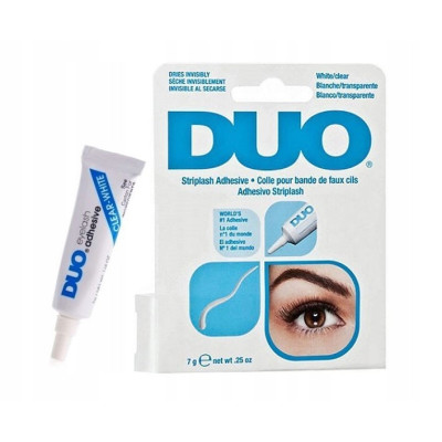 Клей для пучків та накладних вій прозорий DUO Lash Adhesive Clear, 7g