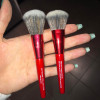 Кисть для пудры SEPHORA #55.5  PRO Mini Loose Powder Brush 2018 Red 