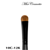 Пензель для нанесення тіней, форма плоска лопатка MixCosmetic ворс колонок (соболь) 10С-10К