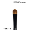 Пензель для нанесення тіней, форма велика плоска лопатка MixCosmetic ворс колонок (соболь) 10С-12