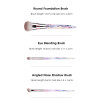 Набор Кистей для макияжа из кукурузного волокна с ручками кристалами IT Cosmetics  LIVE BEAUTYFULLY 9 шт. Crystal  
