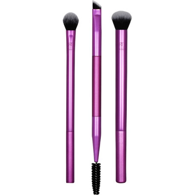 Набір пензлів для макіяжу Real Techniques Eye Shade + Blend + Dual Ended Brow (Original)