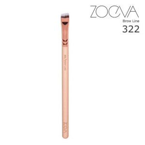 Пензлик для брів ZOEVA 322 Rose Golden