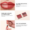 Помада-олівець 2 в 1 матова IBCCCNDC Lip Crayon 12 відтінків