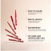 Помада-олівець 2 в 1 матова IBCCCNDC Lip Crayon 12 відтінків