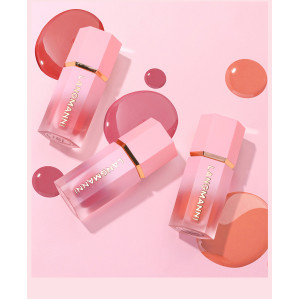 Рідкі рум'яна з аплікатором LONGMANNI Color BloomLiquid Blush 8 відтінків