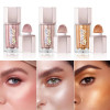 Рідкий кремовий хайлайтер з аплікатором LANGMANNI Glow Bloom Liquid Highlight 2 відтінки