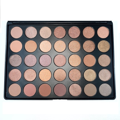 Палітра тіней 35 коричневих відтінків MORPHE Taupe 35T