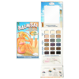 Палітра тіней для очей, брів та стрілок theBalm Balmsai Eyeshadow and Brow Palette
