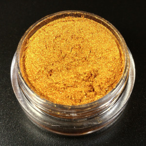 Тіні Пігмент для макіяжу очей "Альстромерія" MixCosmetic античний золотий сатин 307