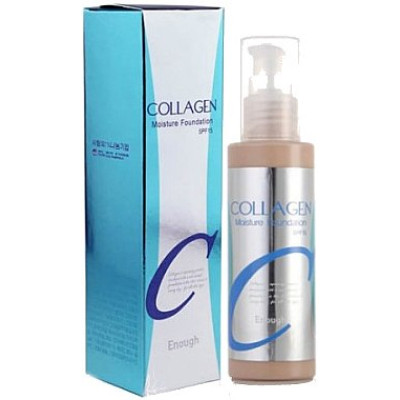  Тональний зволожуючий крем з колагеном ENOUGH COLLAGEN Moisture Foundation SPF 15, 100 мл