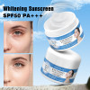 Сонцезахисний лосьйон MAYCHEER Whitening Sunscreen SPF50+ із захистом від УФ-випромінювання, зволожуючий та поживний, 50 г
