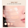 Тональний крем шовковистий та зволожуючий MAYCHEER Natural Light Foundation природне сяйво, стійкість та покриття, 3 відтінки