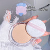 Легка матіруюча пудра в стиль мультфільму PINKY FOCUS контролююча жирність шкіри, фіксуюча і прозора, 3 відтінки, 12 г