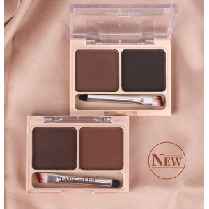Набір тіней для брів MAYCHEER Double Color Eyebrow Powder 2 види